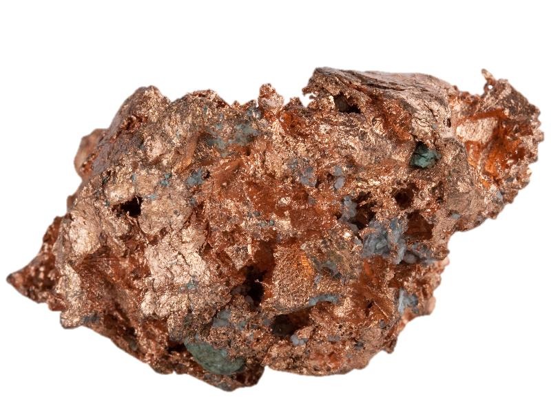 Espécimen de Cobre Nativo de alta ley
